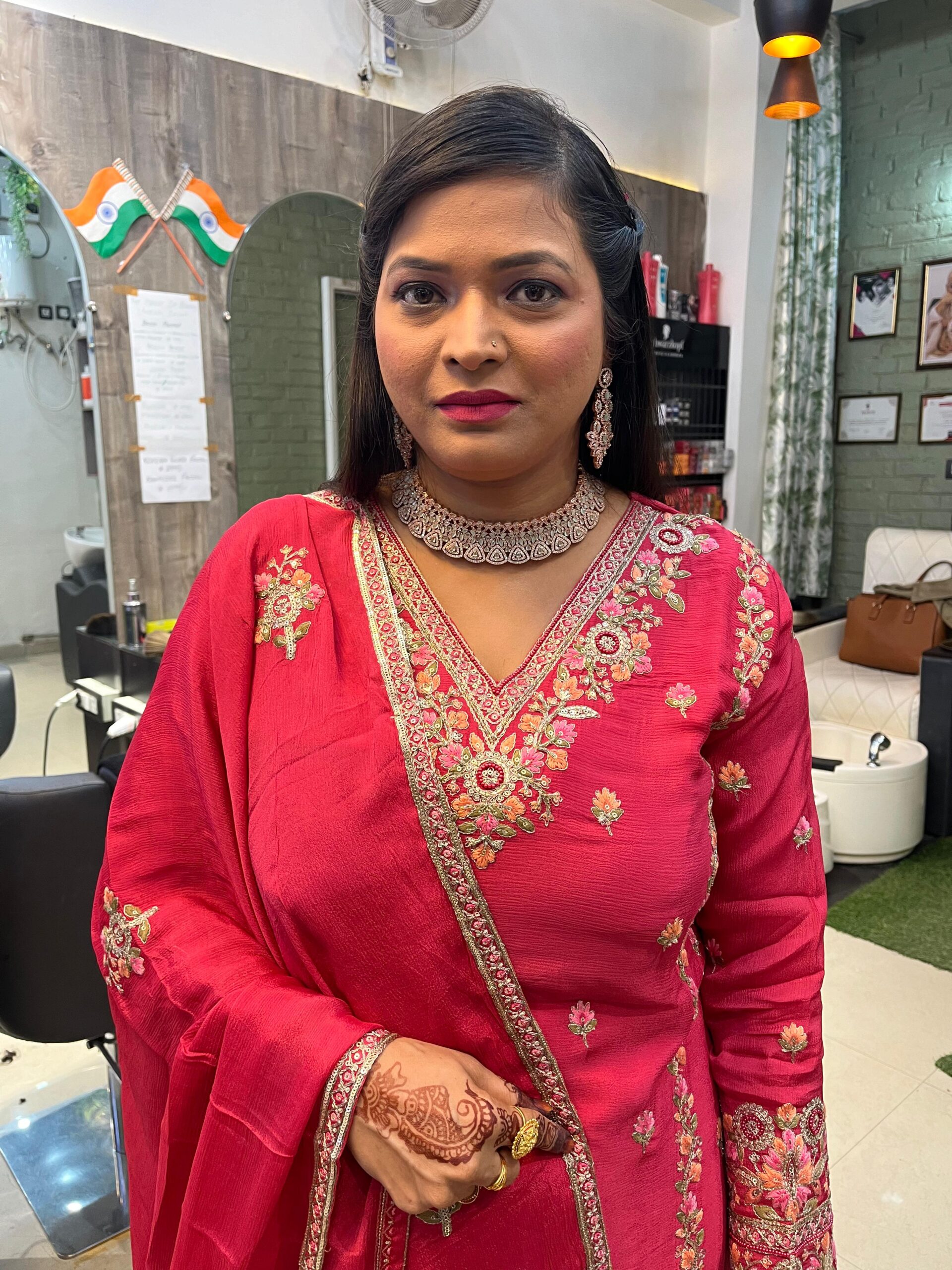 Sharmila makeup done by Neha mam